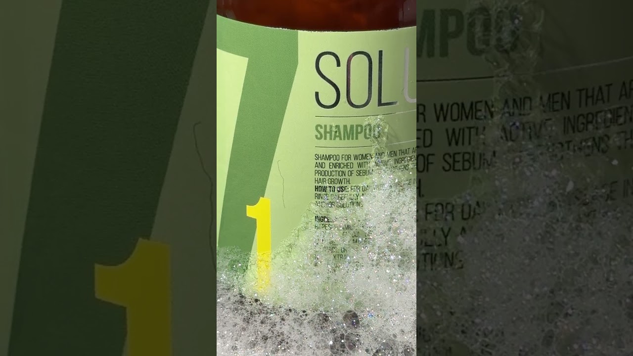 Rens, styrk og stimuler din hovedbund mod tidligt hårtab med Solutions No. 7! ✨