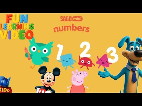 Sago Mini Numbers Sago Mini Numbers and More Fun Learning Video number part 2 - YouTube