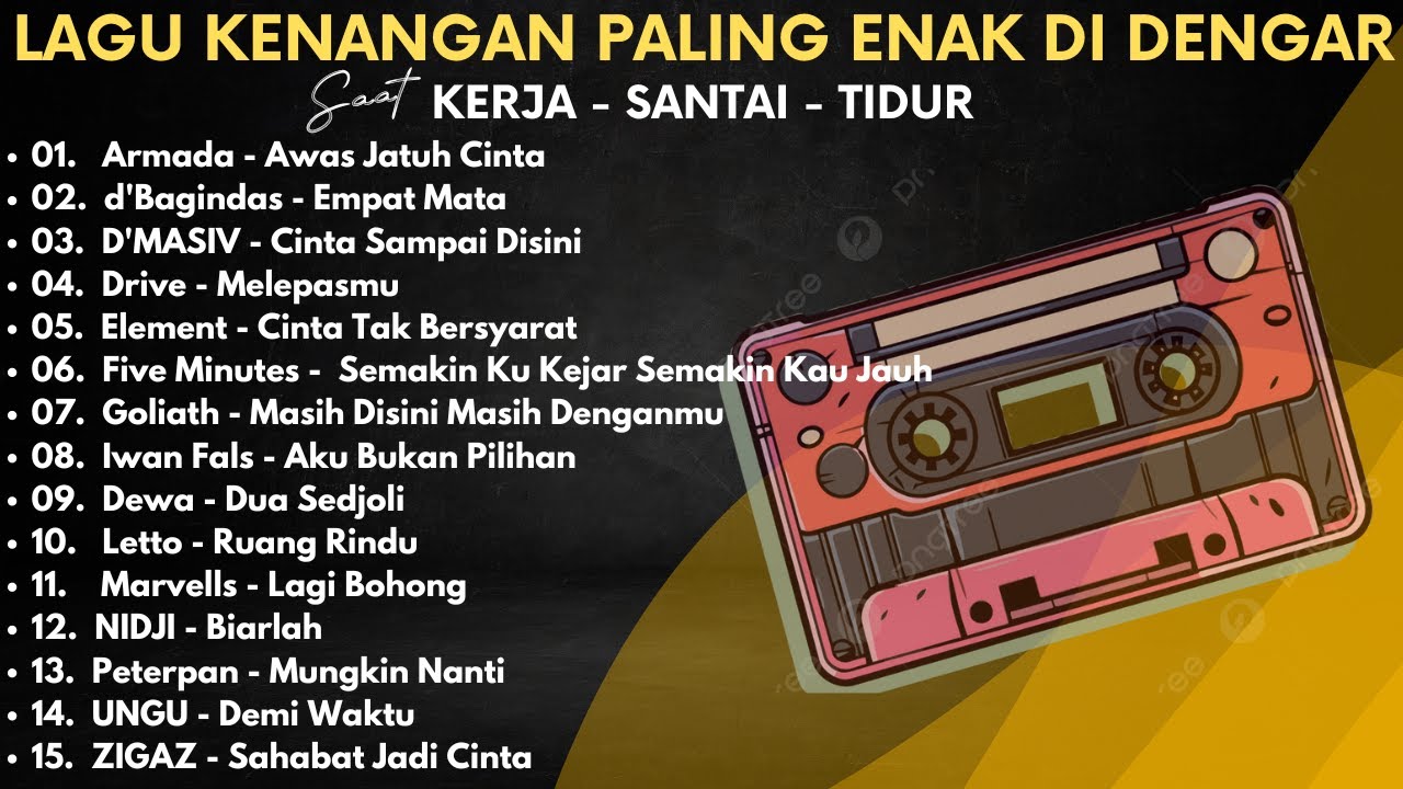 LAGU KENANGAN TAHUN 2000 AN PALING ENAK DIDENGAR || Saat Kerja - Santai - Tidur