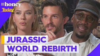 Scarlett Johansson, Jonathan Bailey and Mahershala Ali on Jurassic World Rebirth | 9Honey