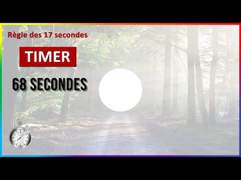 TIMER 68 SECONDES (FORET) - RÈGLE 17 SECONDES  - [68 Seconds Timer 17 seconds rule]
