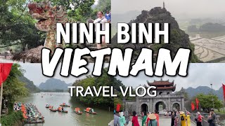 Vietnam Travel Vlog 2024 | Ninh Binh Klook Day Trip - Hoa Lu, Trang An, Hang Mua Cave #vietnam #vlog