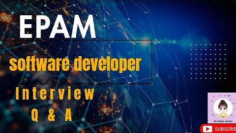 EPAM SOFTWARE DEVELOPER INTERVIEW Q&A  #epam #software #developer #interview #questions #answers