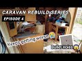 The Caravan Kitchen Rip-Out Revealed the Worst Damage Yet… 😳 | Ep4 Rebuild Series
