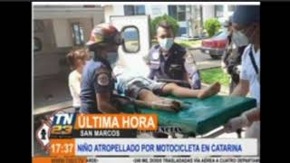 San Marcos: Niño fue atropellado en Catarina