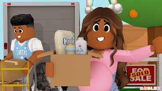 📦🍼Couples MOVING DAY! *Going SHOPPING for the BABY* Roblox Bloxburg Roleplay #roleplay