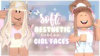 Soft Aesthetic Roblox Girl Faces Roblox Youtube - faces the roblox girl