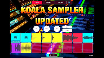 Koala Sampler - Updated - New IAP Sample Packs with New Synthesizer Toys - Tutorial for the iPad