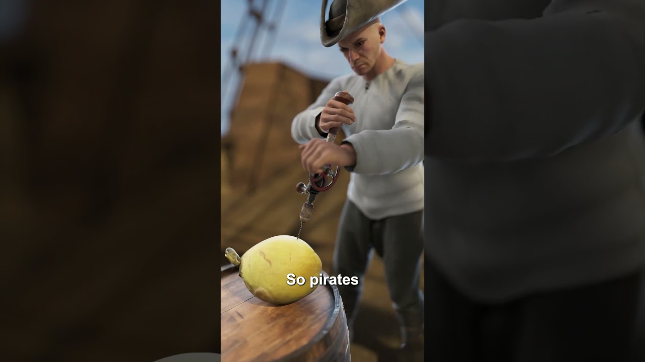 How Pirates Made Grenades From Coconuts 🥥