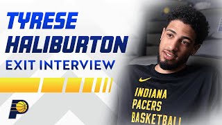 Tyrese Haliburton 2023-24 Exit Interview | Indiana Pacers