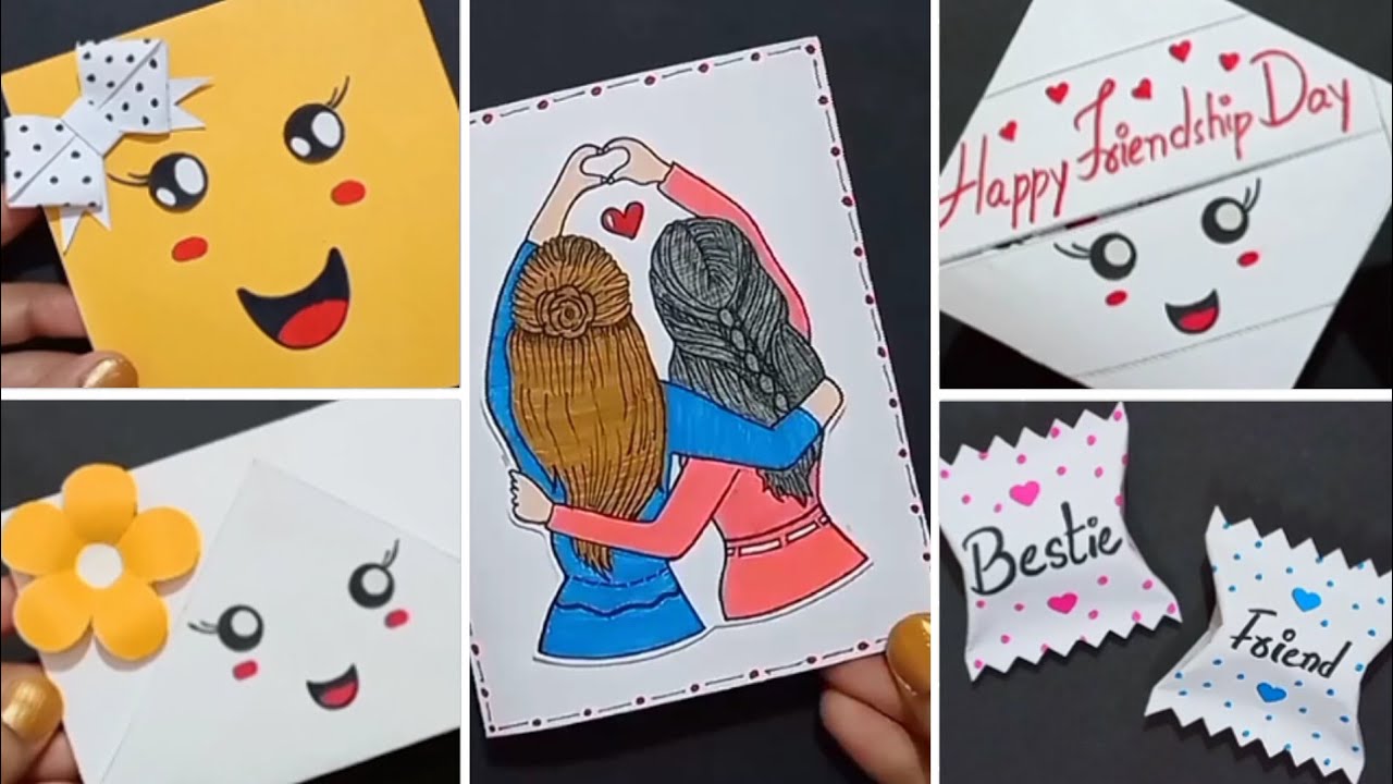8 Amazing DIY Friendship Day Gift Ideas | Card Ideas for Best Friend ...