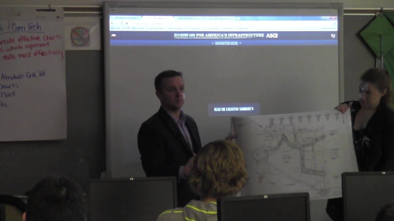 Career Speaker, Jared Huss, Civil Enginner