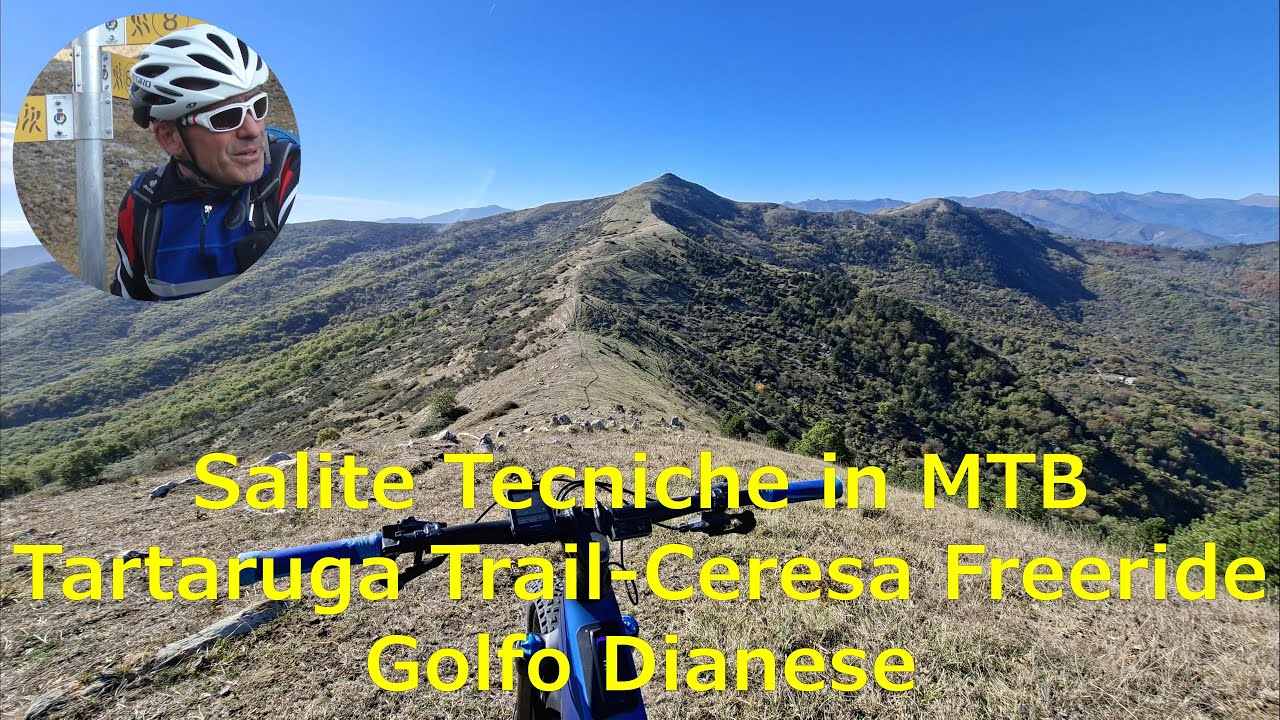 Salite Tecniche MTB Tartaruga Trail e Ceresa Freeride, Golfo Dianese, Diano Marina, Liguria