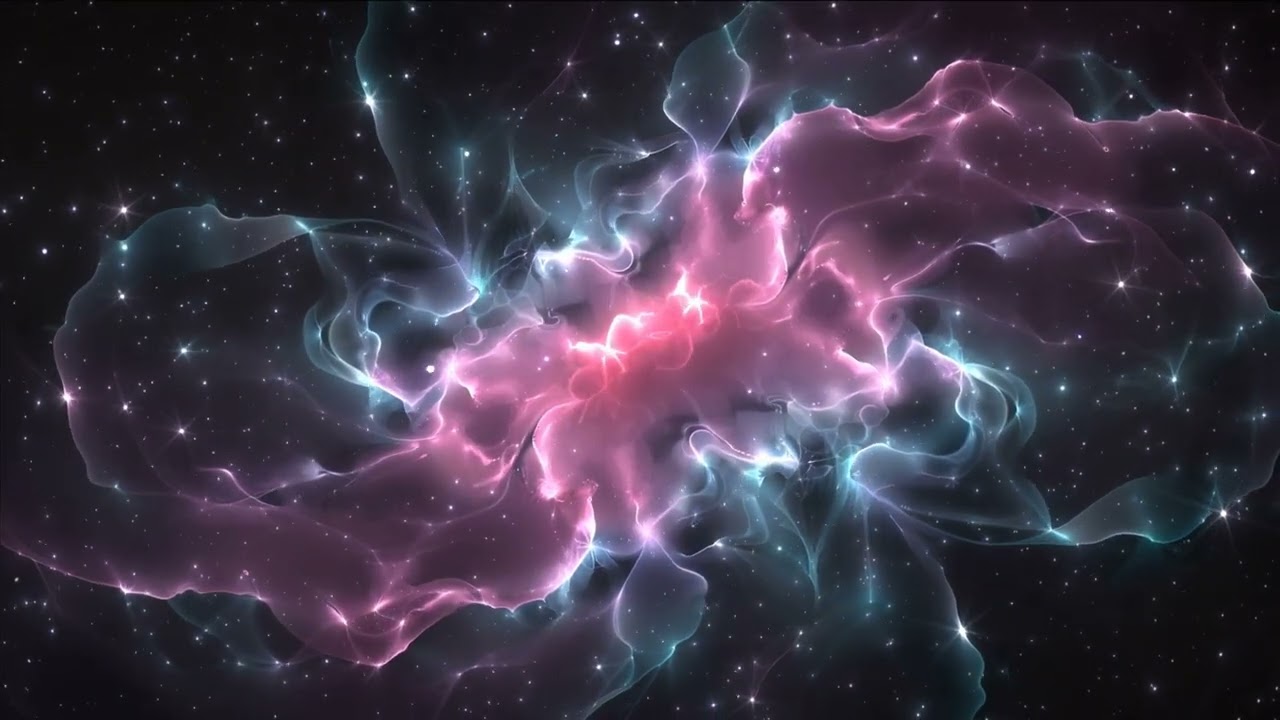 🌌 Breathing Nebula 4K – Living Cosmic Cloud | Relaxing Space Background Loop