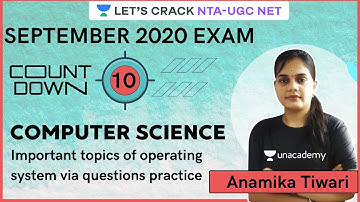 Important Topic of Operating System via Questions Practice | Computer Science | NTA UGC NET