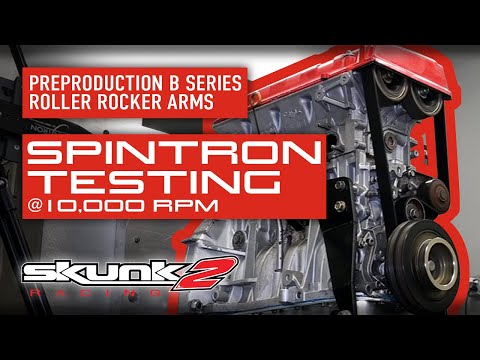 B-series ROLLER ROCKER Test on our Spintron!