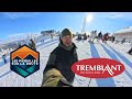 Comment skier du sommet au village en évitant les pistes noirs de Tremblant ?