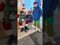 Santa visits WeHa Holiday Stroll