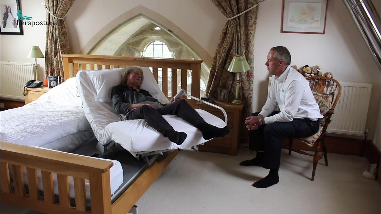 Get in and out of bed safely with the awardwinning Rotoflex range of