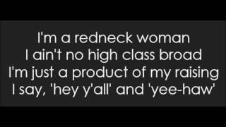 Gretchen Wilson - Redneck Woman (Lyrics) chords