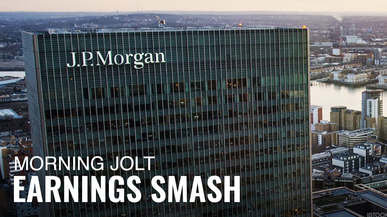 The Stock Market Looked Terrible, But Then Came JPMorgan