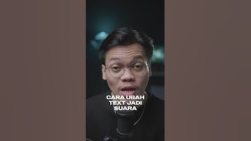 Cara ubah text jadi suara bahasa Indonesia pake AI ini!