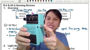 119.1a Sensing Devices: LDR, Thermistor, Strain Gauge, Piezo | A2 Electronics | CAIE A Level Physics