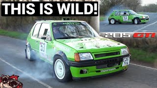 I BOUGHT A CRAZY ROAD LEGAL RALLY CAR! NEXT LEVEL PEUGEOT 205 GTI