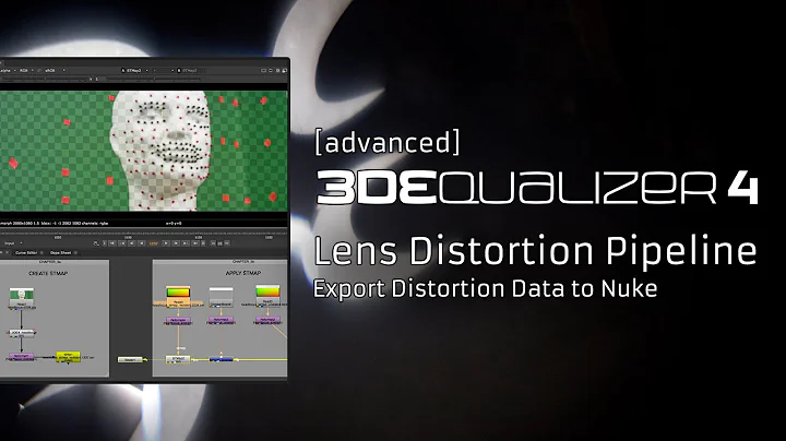 3DEqualizer4 R4 [advanced] - Lens Distortion Pipeline / Export Distortion Data to Nuke