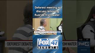 Deforest considering removing fluoride from public water