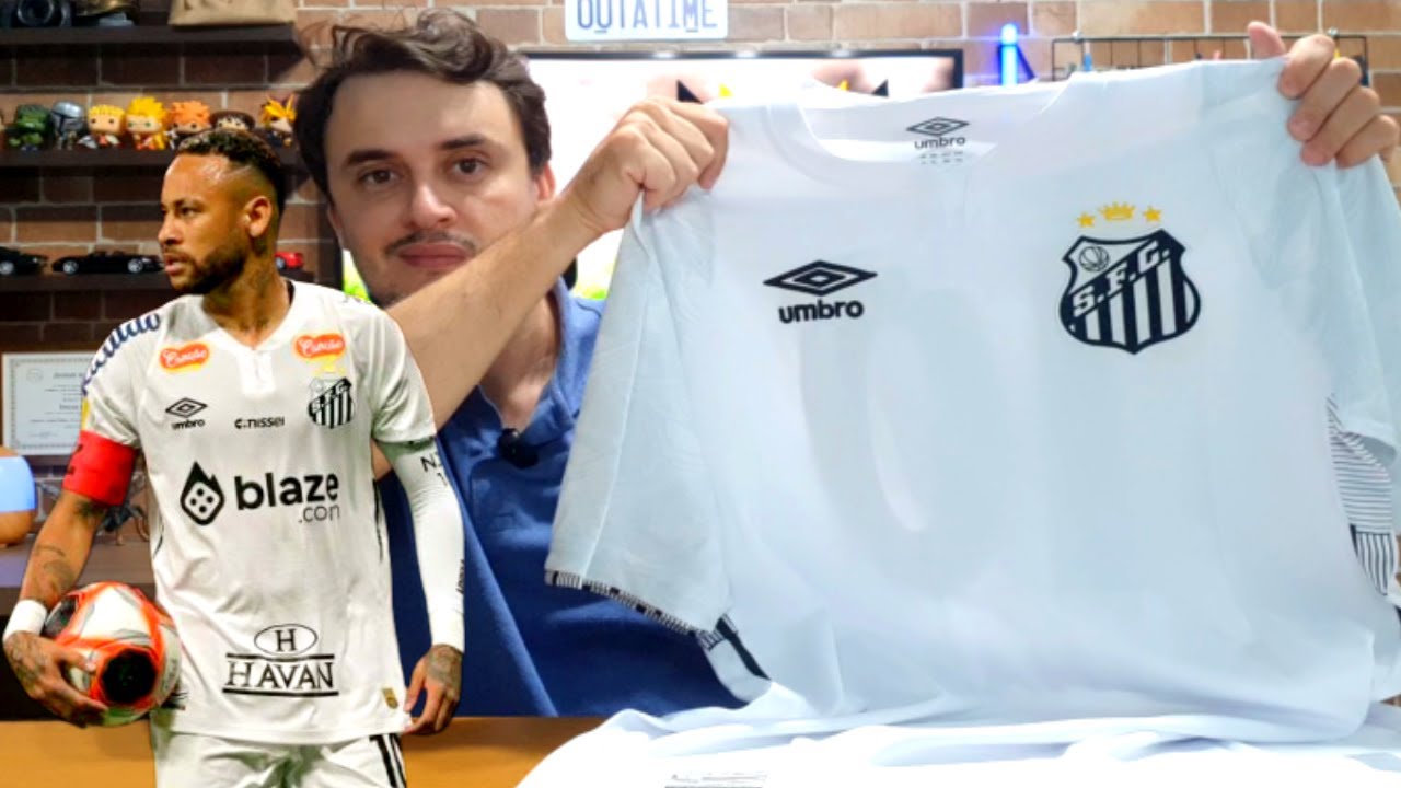 CAMISA DO SANTOS 2024/2025 NEYMAR JR. 10 I UNBOXING E DETALHES
