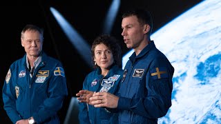 Sweden’s Three Astronauts Talk Space