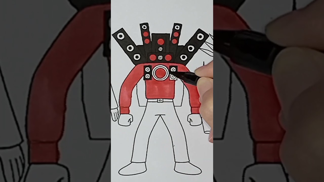 Skibidi Toilet - New Coloring pages  