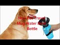 ►►►Portable dog water bottle, New Pet Travel Mug Water Bowl Bottle, Hiking Water Kettle