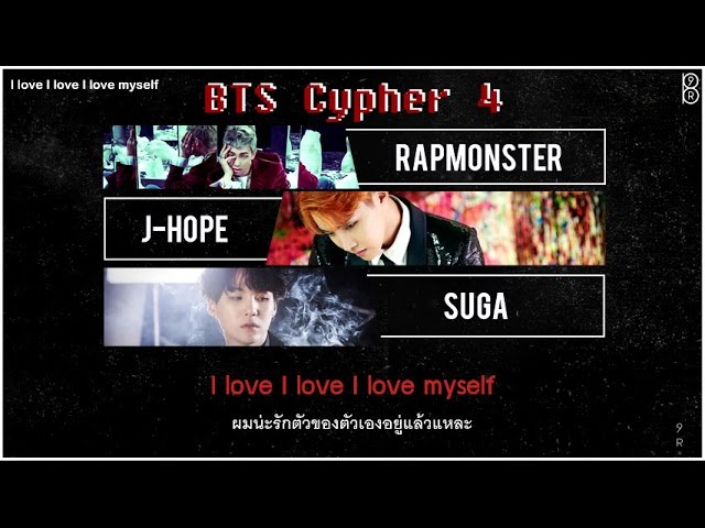 [Karaoke-Thaisub] CYPHER PT.4 - BTS(방탄소년단)(Rap Line) #89brฉั๊บฉั๊บ class=