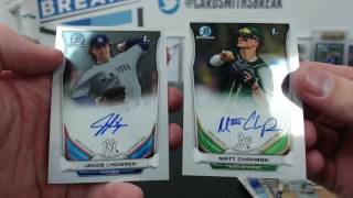 2014-15-16 Bowman Draft Jumbo 6 Box Break #2 Hit Recap