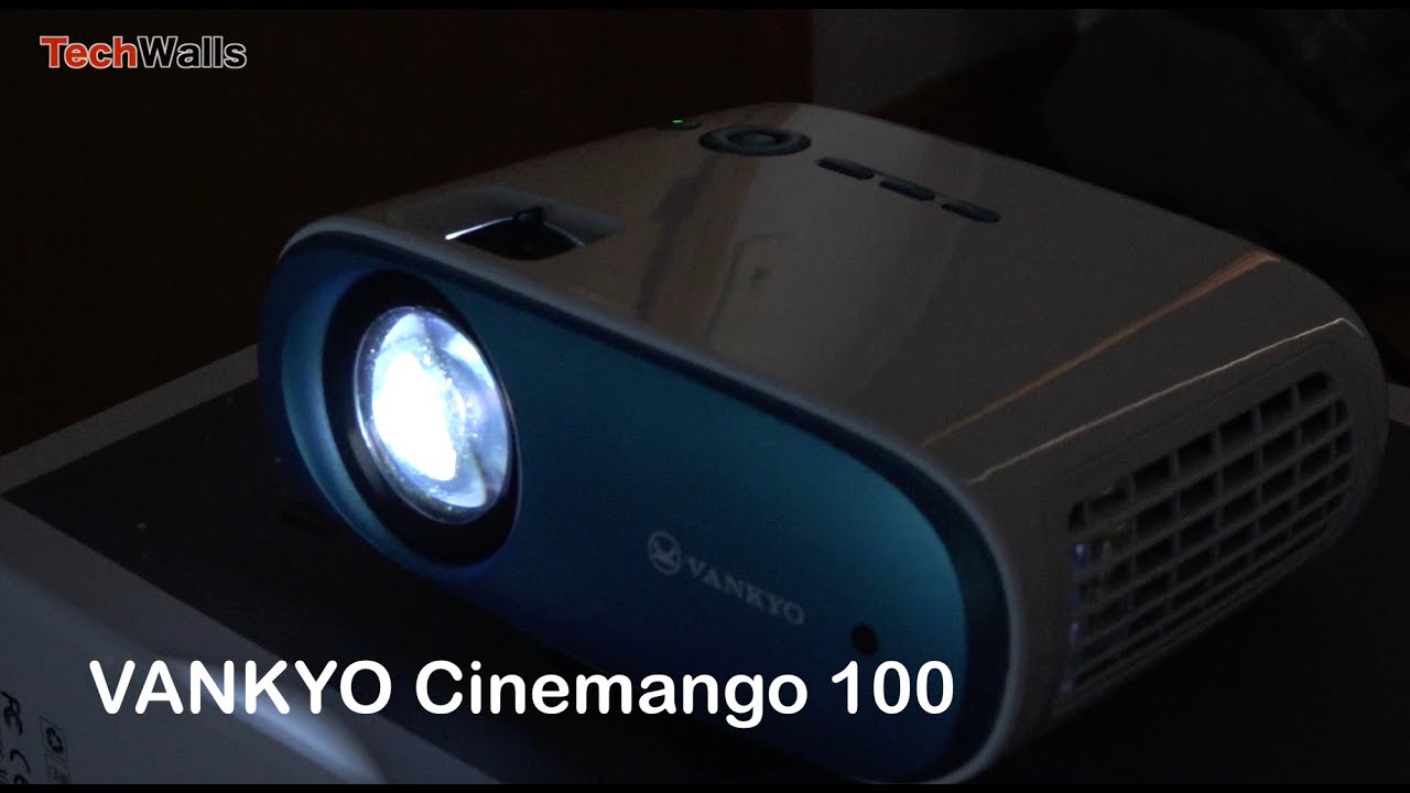 VANKYO Cinemango 100 Mini Video Projector Unboxing and Image Quality YouTube