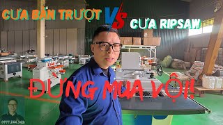 Look Carefully Before Buying a Sliding Table Saw or Ripsaw – 90% of People Buy the Wrong One Beca...