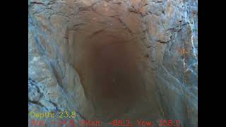 UX-1Neo navigating through Ecton Mine - UK, 2022