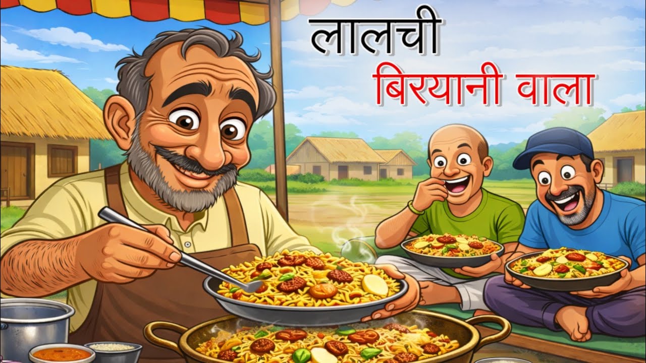 बिरयानी वाला का लालच | Lalchi Biryani Wala | Hindi stories | Stories in hindi | Hindi kahaniya