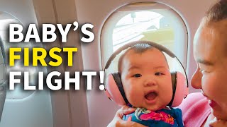 What it&#39;s like Flying with a Baby (Traveling from Vancouver to Calgary Canada)
