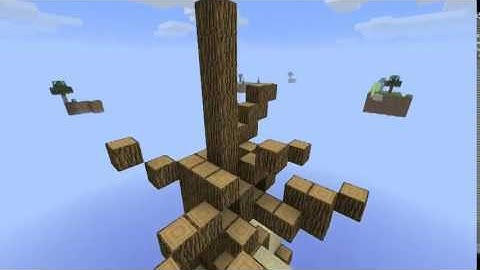 Minecraft modded skyblock map (1.6.4)