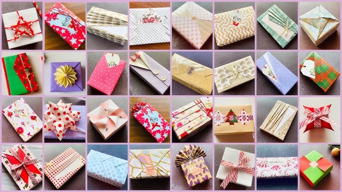 Gift wrapping guide for hard-to-wrap gifts