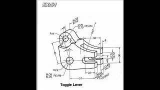 “Toggle Lever Design in SolidWorks | Full 3D Modeling Tutorial”