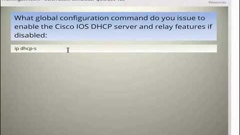 Trainingself CCNA Exam Simulator 200 120 Demo