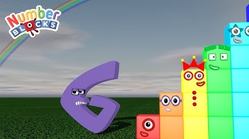 Alphabet Lore G Jump and Count Numberblocks Step Squad 1-50