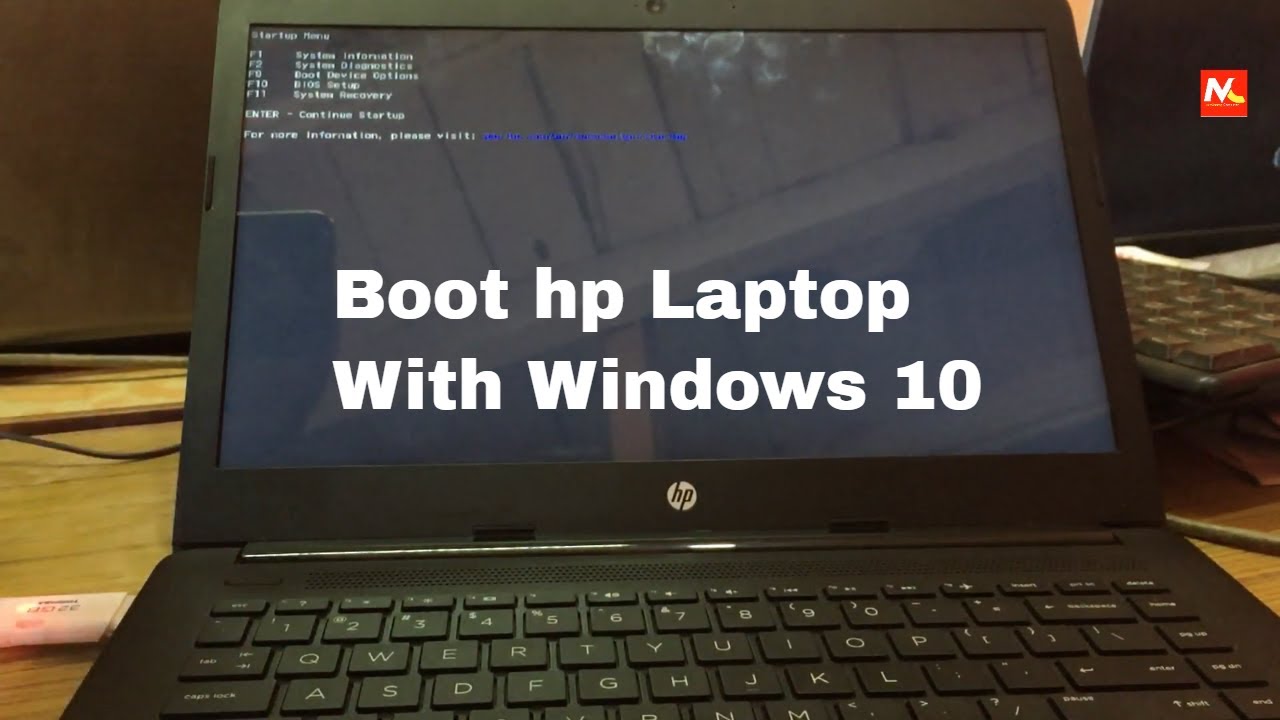 How Do I Boot From Usb On Windows 10 Hp Laptop?