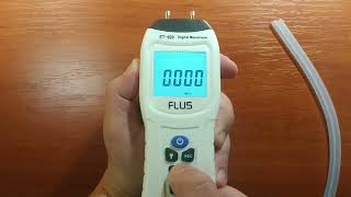Дифманометр FLUS ET-920 (до ±137.8 MBar)