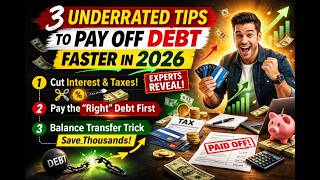 3 Underrated Expert Tips to Pay Off Debt Faster in 2026 (Most People Miss These!)