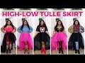 HOW TO STYLE A HIGH-LOW TULLE SKIRT (REQUESTED VIDEO)